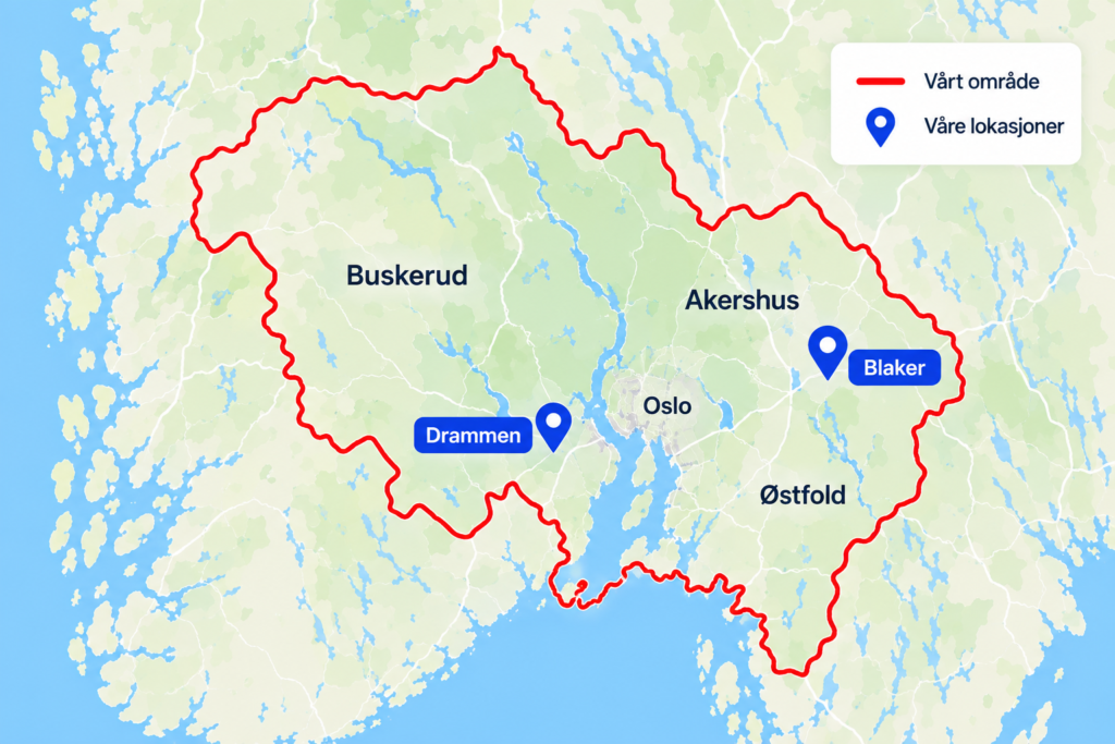 montering og oppmåling